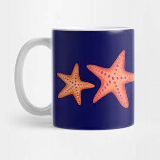 Starfish in coral Mug